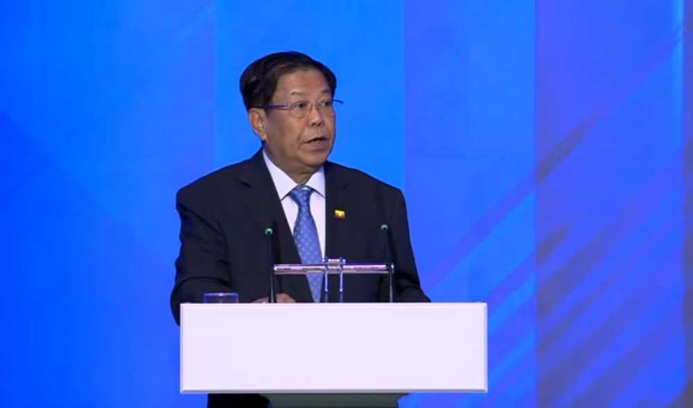 Myanmar Foreign Minister attends the 3rd Minsk International Conference on Eurasian Security 