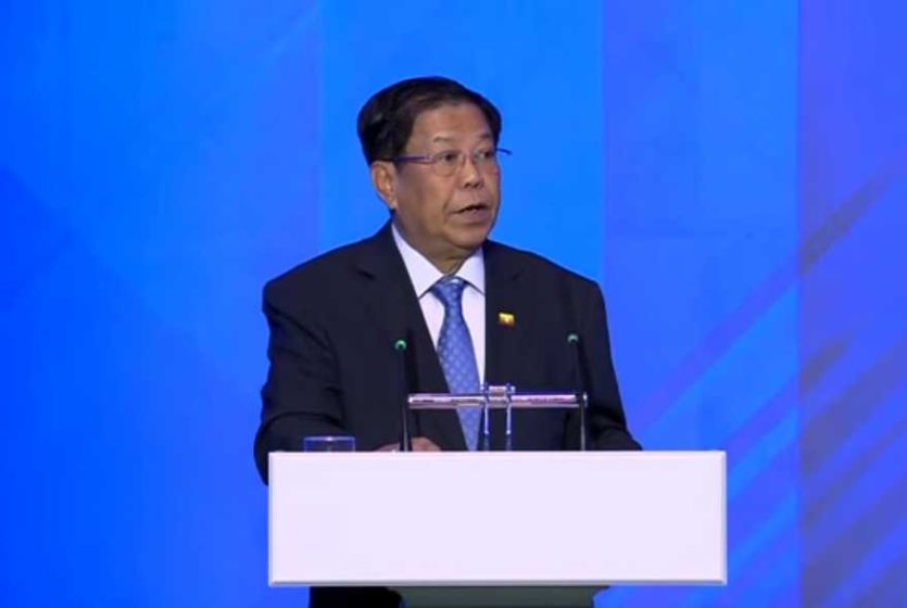 Myanmar Foreign Minister attends the 3rd Minsk International Conference on Eurasian Security 