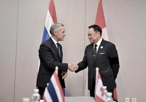 Thai Prime Minister holds a bilateral meeting with Canadan Prime Minister 