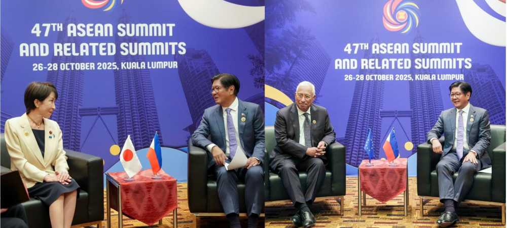PH President Marcos holds bilateral meetings with leaders of EU, Japan