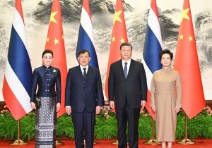 Chinese President Xi Jinping Meets with Thai king Maha Vajiralongkorn