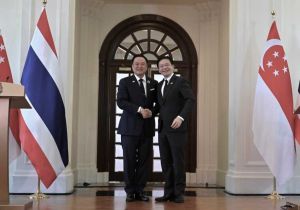 Thai Prime Minister pays an introductory visit to Singapore