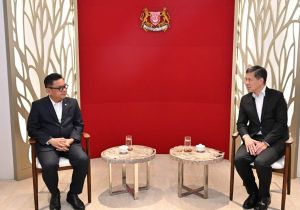 Governor of LEMHANNAS Calls on Singapore Defence Minister, Reaffirming Strong and Long-Standing Bilateral Defence Relations