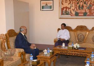 Myanmar Foreign Minister receives Ambassador of Bangladesh to Myanmar 