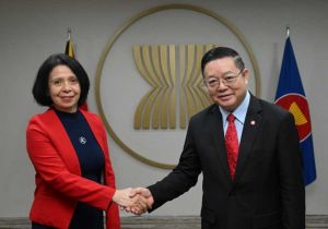 Secretary-General of ASEAN meets with the Permanent Representative of Timor-Leste to ASEAN