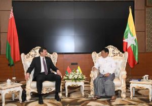 Myanmar Foreign Minister and Belarusian FM discusses further enhancement of bilateral relations and cooperation