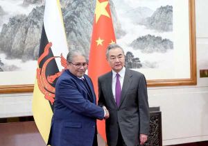 Chinese Foreign Minister Wang Yi Holds Talks with Foreign Minister II of Brunei Erywan Pehin Yusof