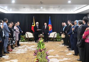 Timor-Leste Prime Minister holds an Interface with the Secretary-General of ASEAN and the Committee of Permanent Representatives to ASEAN