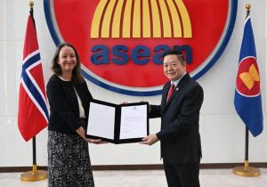 Ambassador of  Norway to ASEAN Presents Credentials to the Secretary-General of ASEAN