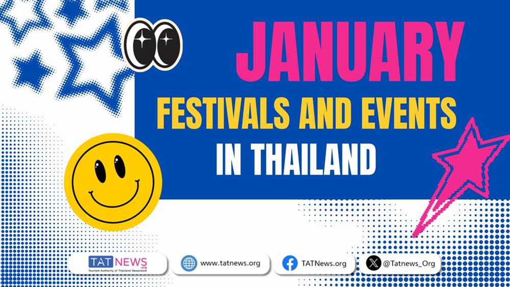 January 2026 event calendar in Thailand