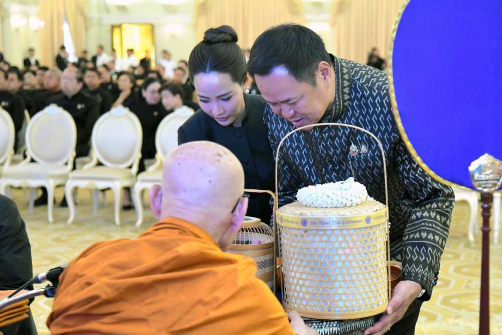 Thai PM presides over Buddhist ritual on occasion of New Year 2026