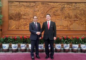 Director-General of Chinese Foreign Ministry Meets with Outgoing Ambassador of Myanmar to China  
