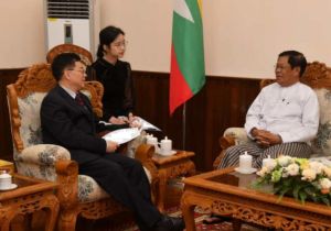 ​Myanmar Foreign Minister receives Special Envoy of China MFA