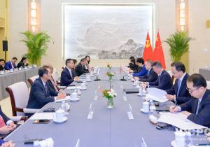 The Minister of IDCPC Meets with a PAP Delegation