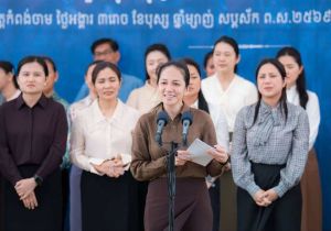 Cambodian First Lady Vows &ldquo;No One Left Behind&rdquo; as State Backs Military Families Amid Border Dispute