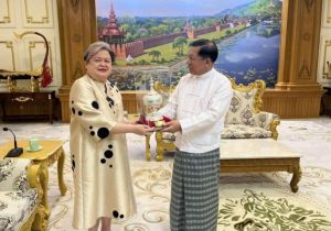 Philippine Foreign Secretary Visits Myanmar, Exchanges Views with Senior General Min Aung Hlaing and other Officials  