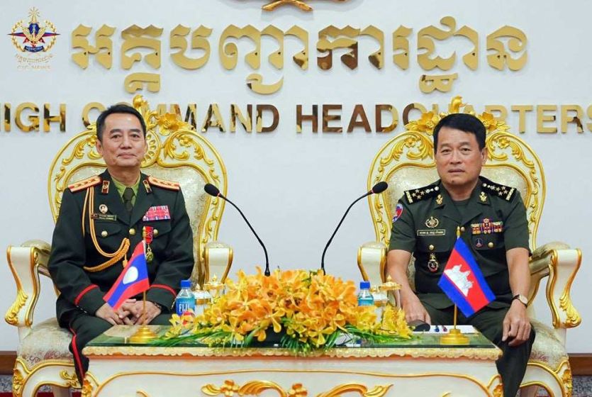Cambodia, Laos Pledge Deeper Military Ties as Defence Attach&eacute;s Transition
