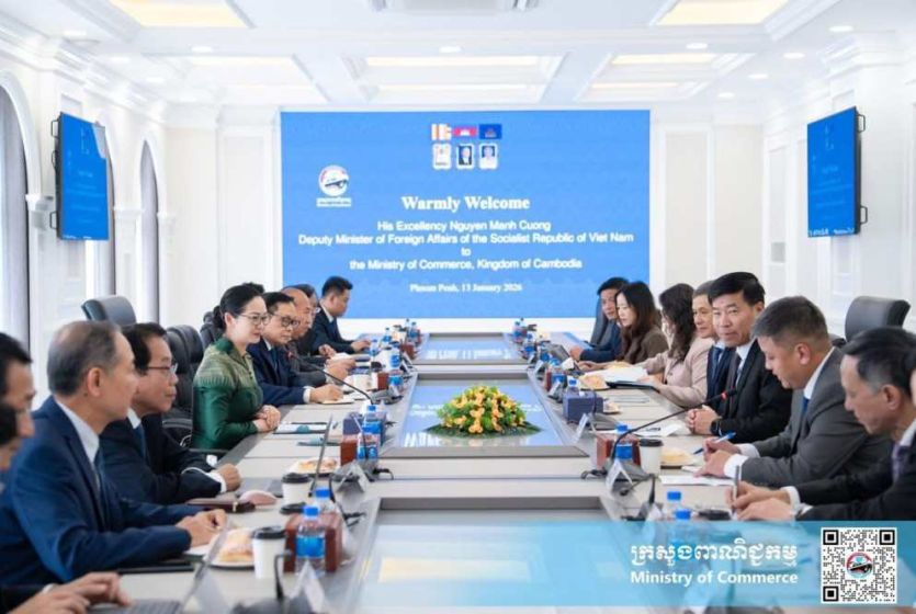 Cambodia, Vietnam Reaffirm Push for US$20 Billion Trade Target