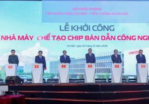 Vietnam starts construction of first domestic chip plant