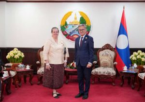 U.S. ambassador to Laos bids farewell, pledges continuing US-Laos ties