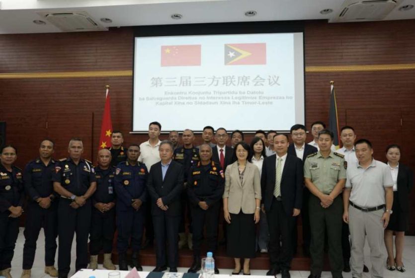 Chinese Embassy in Timor-Leste Hosts the Third Tripartite Meeting to Safeguard Rights and Interests of Chinese Enterprises and Overseas Chinese