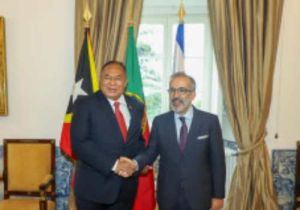 Ministers of Foreign Affairs of Timor-Leste and Portugal meet in Lisbon