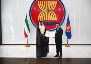 Ambassador of Kuwait to ASEAN presents Letter of Credence to the Secretary-General of ASEAN
