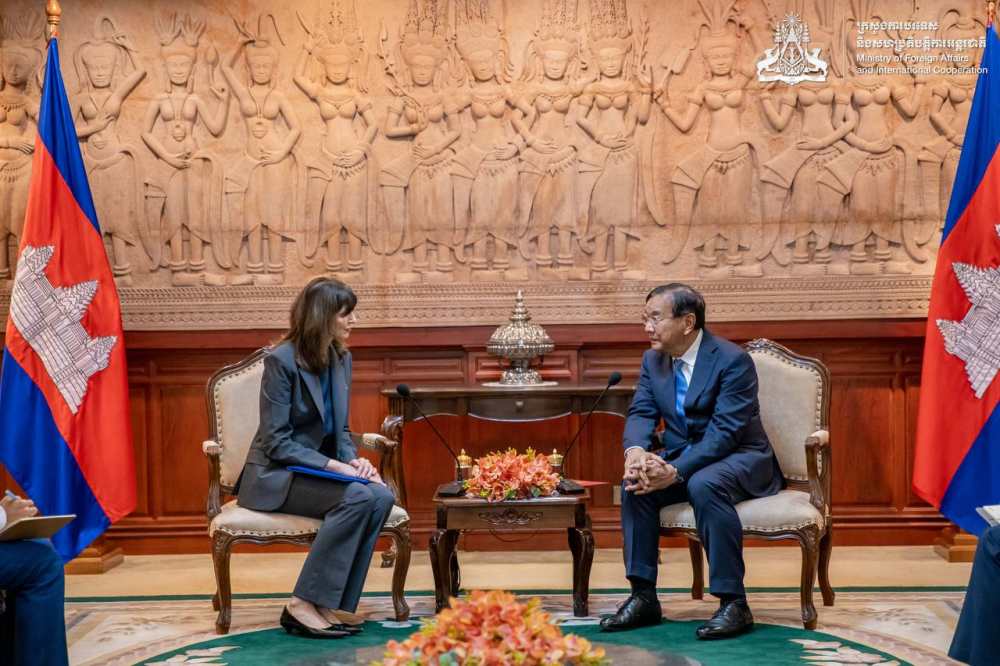 Cambodian Deputy Prime Minister receives credentials of newly appointed United Nations Resident Coordinator to Cambodia