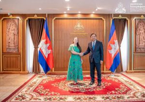 Cambodian Deputy Prime Minister receives a courtesy call by the new Ambassador of the Czech Republic to Cambodia