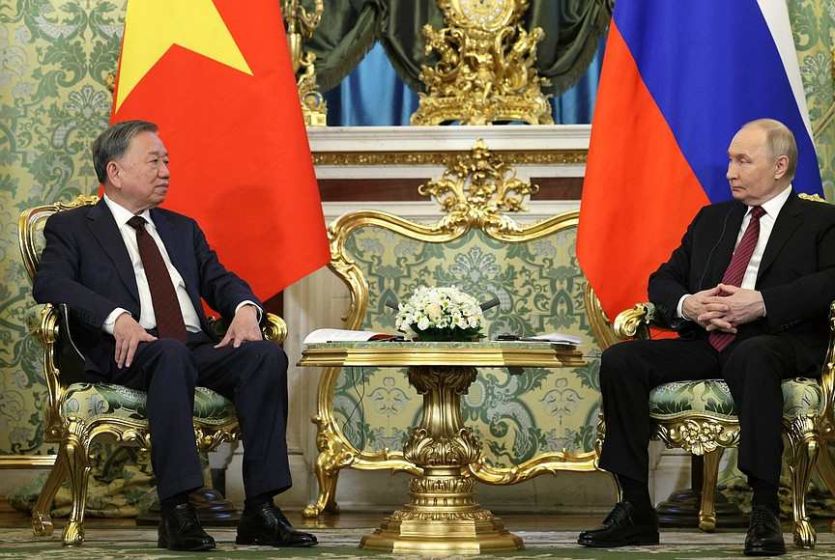 Russian President Putin holds phone conversation with General Secretary of Communist Party of Vietnam Central Committee To Lam