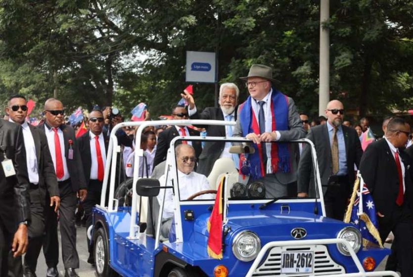 Timor-Leste President and Prime Minister Welcome Prime-Minister of Australia