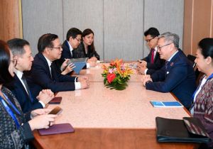 Thai Foreign Minister holds bilateral meeting with Lao Foreign Minister on the sidelines of the ASEAN Foreign Ministers&rsquo; Retreat
