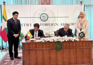 Myanmar Foreign Minister Pays an official visit to Pakistan 