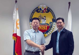 Chinese Ambassador to the Philippines meets with Acting Director of the National Bureau of Investigation