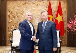 Vietnamese Party Chief  To Lam hosts reception for U.S. Assistant Secretary of State  
