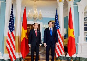 U.S. Secretary of State Rubio meets with Vietnamese Foreign Minister in Washington