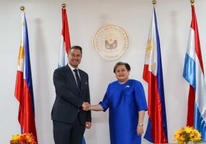 Philippine Foreign Affairs Secretary Meets with Luxembourg Deputy Prime Minister and Foreign Minister 