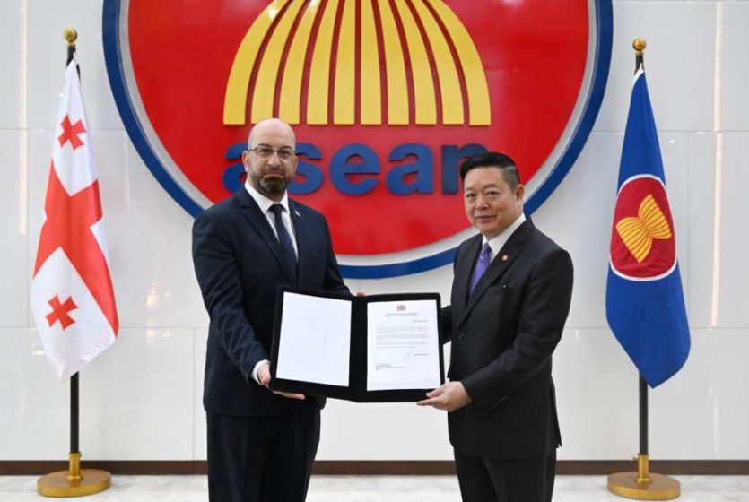Secretary-General of ASEAN receives Letter of Credence from Ambassador of Georgia to ASEAN