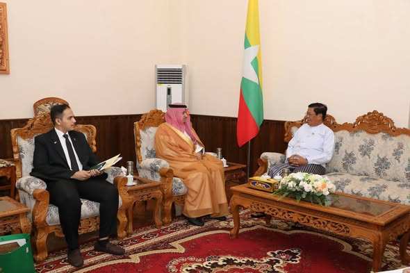 Myanmar Foreign Minister receives Ambassador of Saudi Arabia to Myanmar