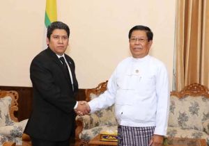 Myanmar Foreign Minister receives Nicaraguan Ambassador to Myanmar