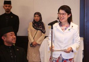 State Minister for Foreign Affairs of Japan attends the Iftar Reception to Commemorate the 42nd Anniversary of Brunei&rsquo;s National Day