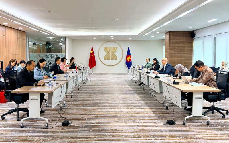 The ASEAN-China Centre Exchanges with the ASEAN Secretariat on Collaboration for ASEAN-China Cooperation