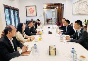 The ASEAN-China Centre Held Work Exchanges with the Chinese Mission to ASEAN