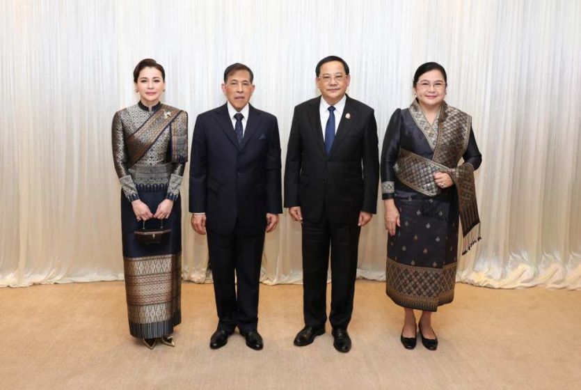 Lao Prime Minister Pays Courtesy Call on Thai King and Queen During State Visit