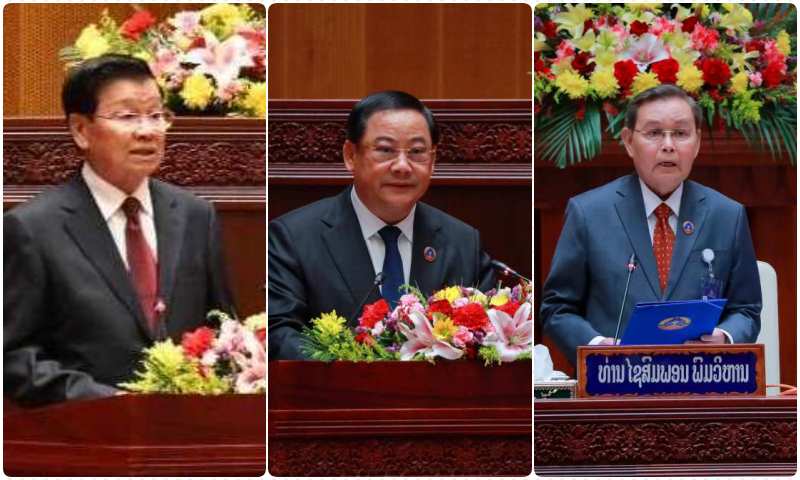 Laos Elects New State Leadership: Thongloun Re-elected President, Sonexay Prime Minister, Xaysomphone NA President