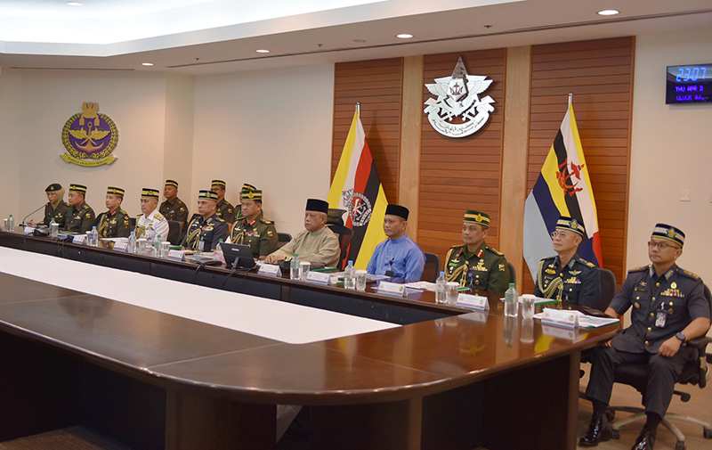 Brunei Minister of Defence II Extends Hari Raya Aidilfitri greetings to Royal Brunei Armed Forces personnel serving overseas