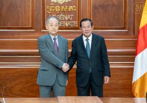 Cambodian Acting Head of State Commends JCA for Attracting Japanese Investment to Cambodia 