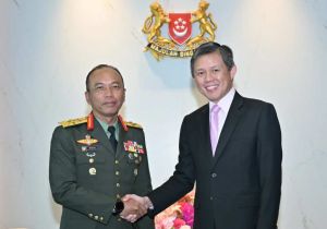 Malaysian Armed Forces Chief of Defence Forces Makes Introductory Visit to Singapore