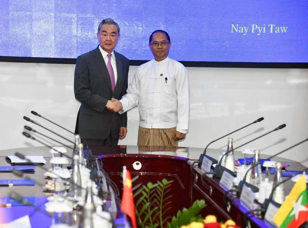 Foreign Ministers of Myanmar and China held Bilateral Meeting