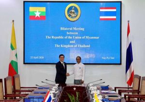 Foreign Ministers of Myanmar and Thailand hold Bilateral Meeting